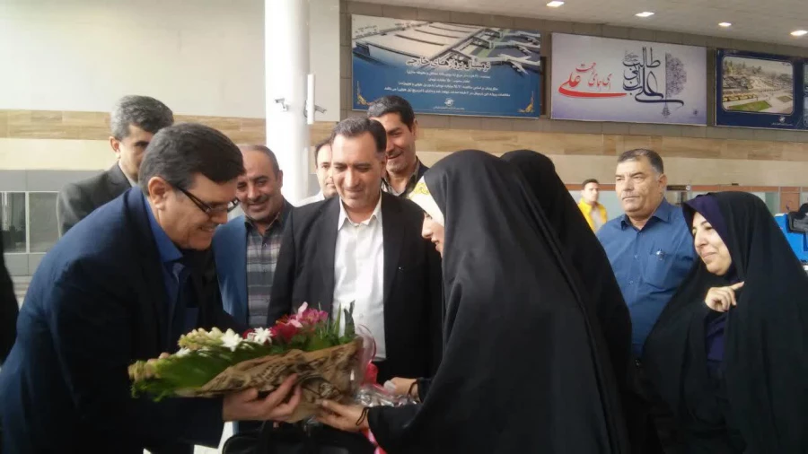 ورود دکتر خنیفر به شهر شیراز سومین حرم اهل بیت