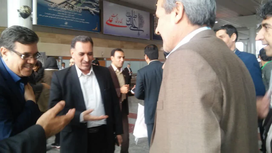 ورود دکتر خنیفر به شهر شیراز سومین حرم اهل بیت