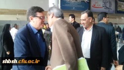 ورود دکتر خنیفر به شهر شیراز سومین حرم اهل بیت