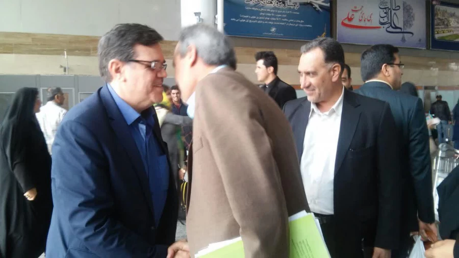 ورود دکتر خنیفر به شهر شیراز سومین حرم اهل بیت