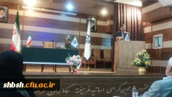 حضور دکتر خنیفر در جمع مسئولین، اساتید و کارکنان دانشگاه فرهنگیان فارس