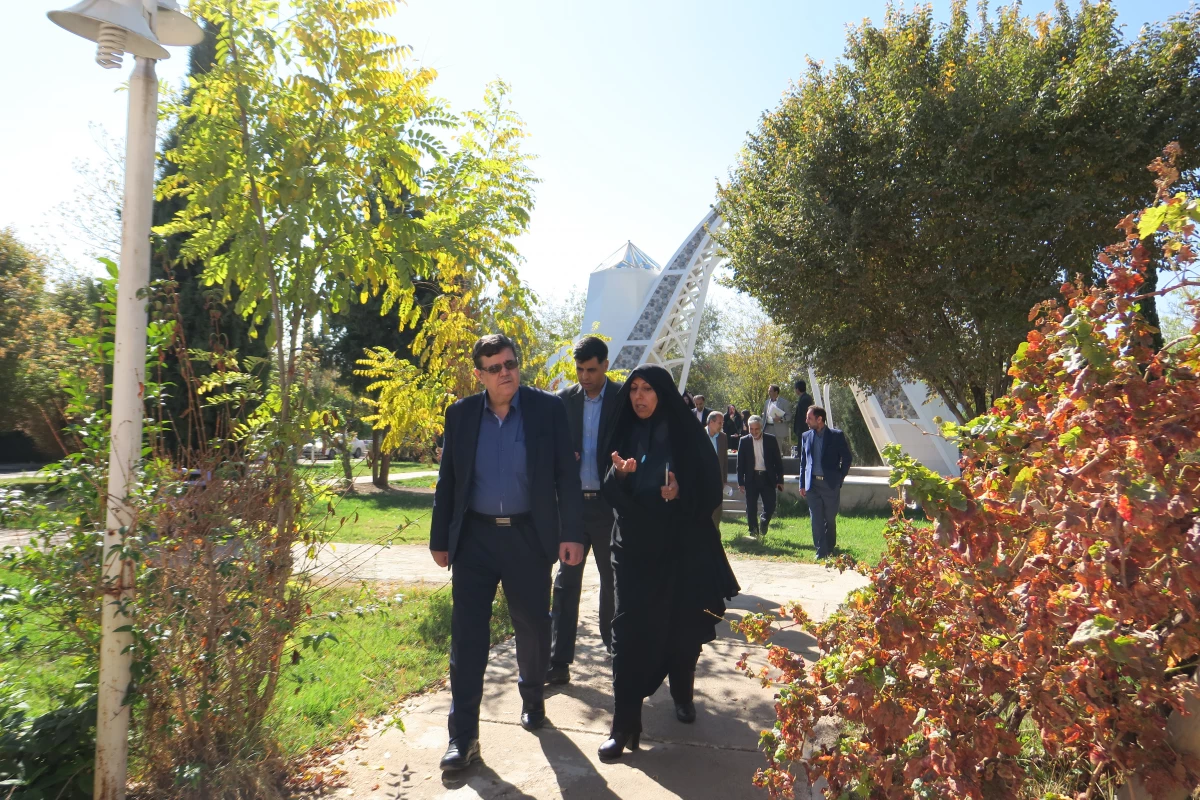 بازدید دکتر خنیفر، رئیس دانشگاه فرهنگیان از پردیس شهید باهنر فارس