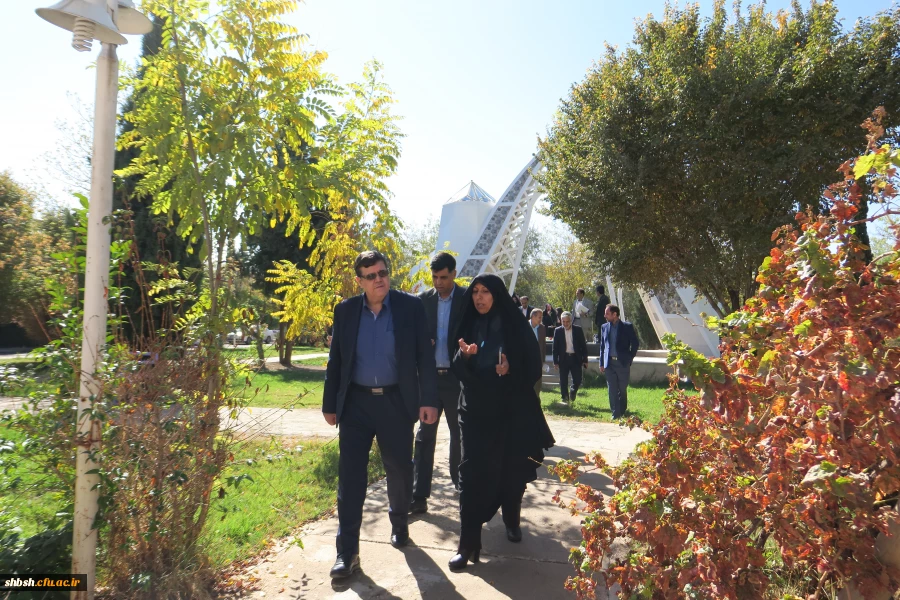 بازدید دکتر خنیفر، رئیس دانشگاه فرهنگیان از پردیس شهید باهنر فارس