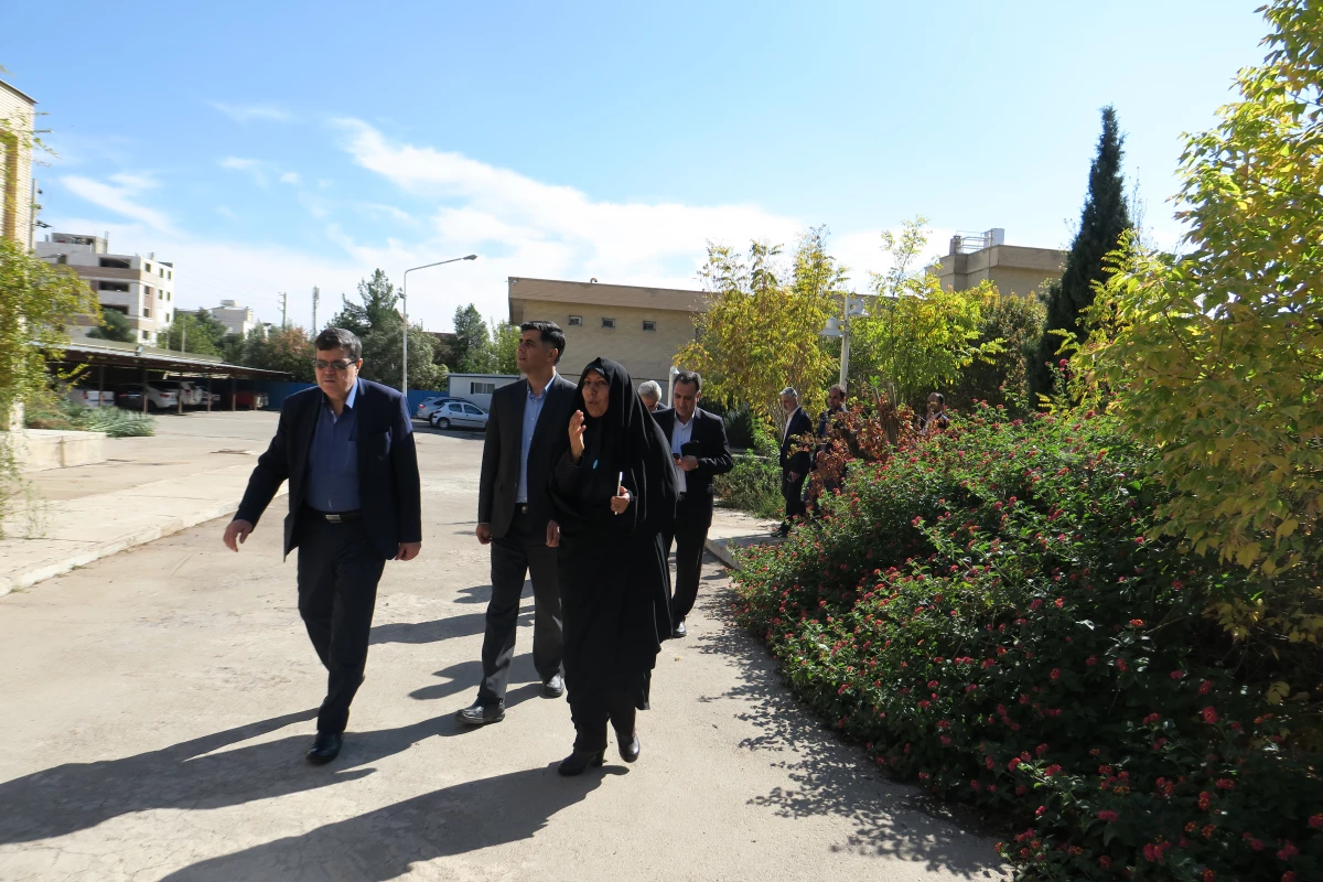 بازدید دکتر خنیفر، رئیس دانشگاه فرهنگیان از پردیس شهید باهنر فارس