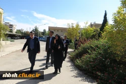 بازدید دکتر خنیفر، رئیس دانشگاه فرهنگیان از پردیس شهید باهنر فارس