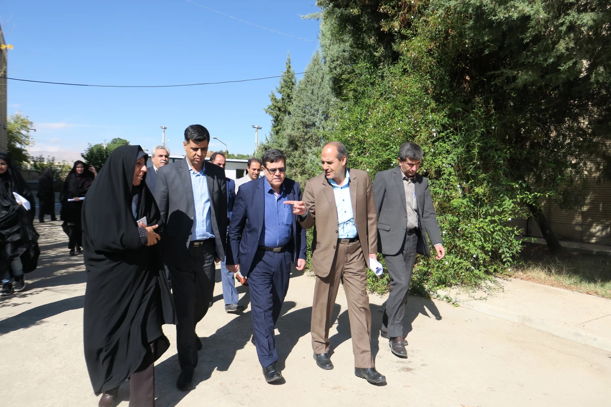 بازدید دکتر خنیفر، رئیس دانشگاه فرهنگیان از پردیس شهید باهنر فارس