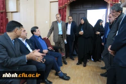 بازدید دکتر خنیفر، رئیس دانشگاه فرهنگیان از پردیس شهید باهنر فارس