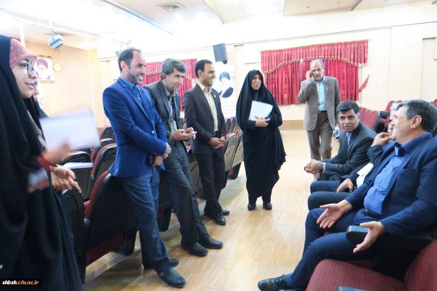 بازدید دکتر خنیفر، رئیس دانشگاه فرهنگیان از پردیس شهید باهنر فارس