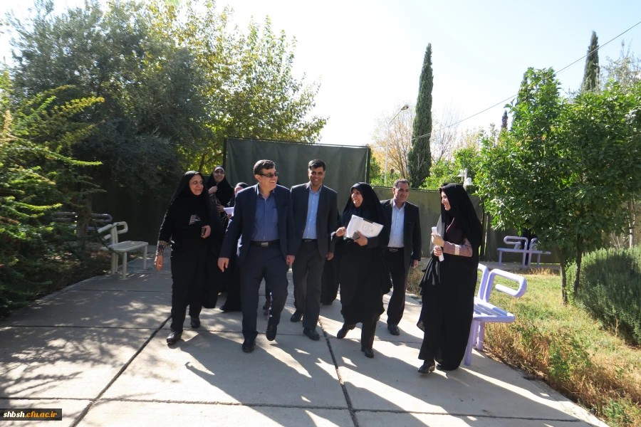 بازدید دکتر خنیفر، رئیس دانشگاه فرهنگیان از پردیس شهید باهنر فارس