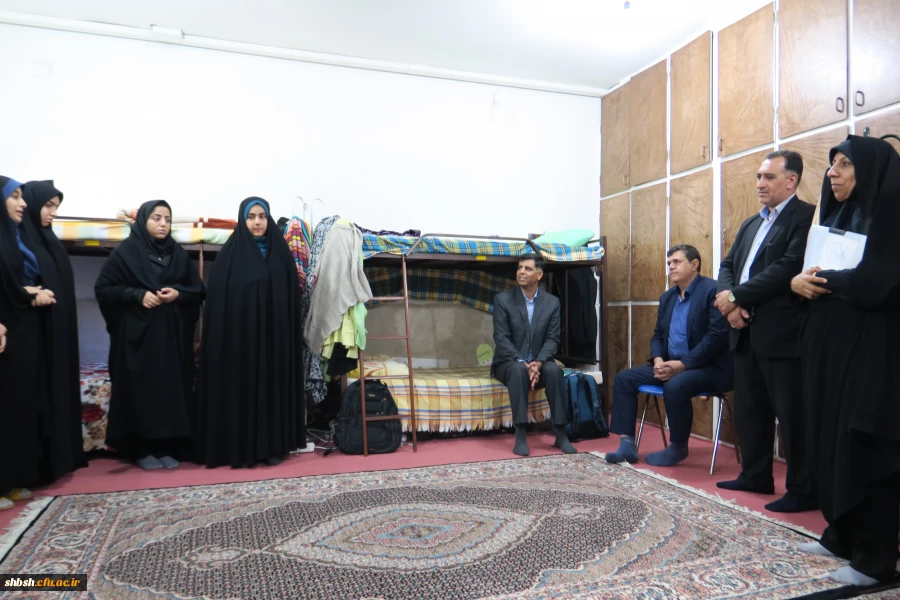 بازدید دکتر خنیفر، رئیس دانشگاه فرهنگیان از پردیس شهید باهنر فارس