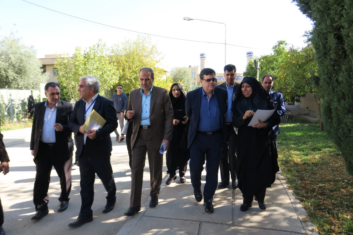 بازدید دکتر خنیفر، رئیس دانشگاه فرهنگیان از پردیس شهید باهنر فارس