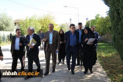 بازدید دکتر خنیفر، رئیس دانشگاه فرهنگیان از پردیس شهید باهنر فارس
