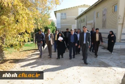 بازدید دکتر خنیفر، رئیس دانشگاه فرهنگیان از پردیس شهید باهنر فارس