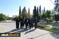 بازدید دکتر خنیفر، رئیس دانشگاه فرهنگیان از پردیس شهید باهنر فارس