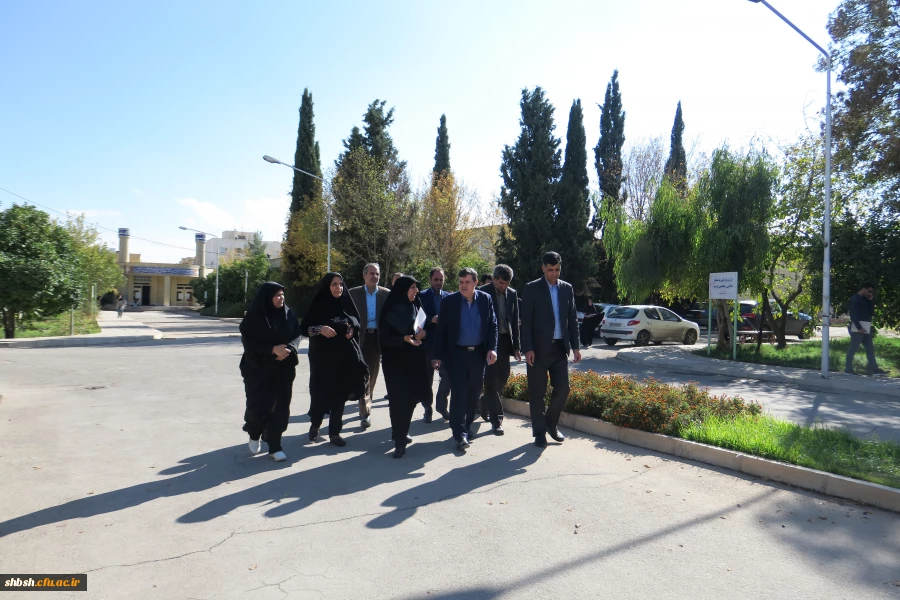 بازدید دکتر خنیفر، رئیس دانشگاه فرهنگیان از پردیس شهید باهنر فارس