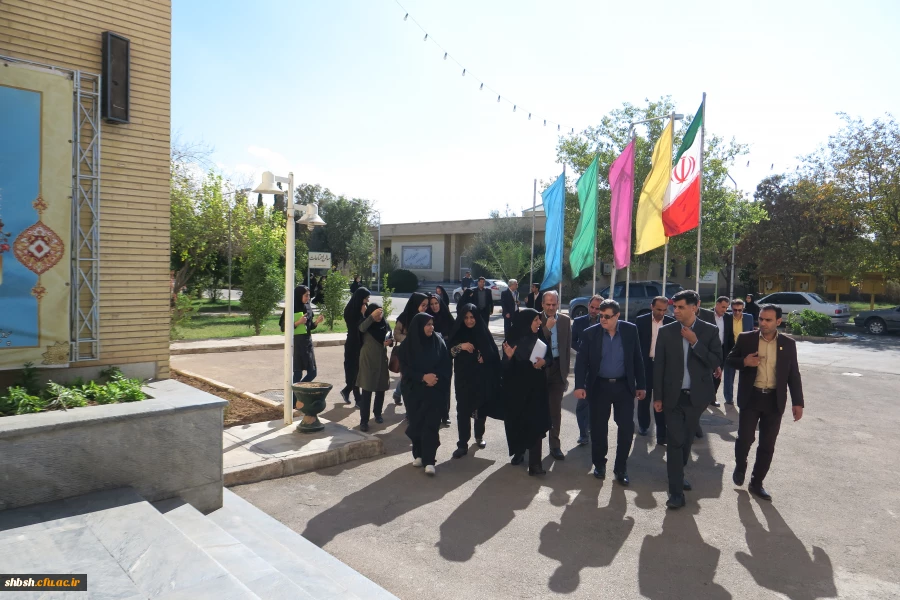 بازدید دکتر خنیفر، رئیس دانشگاه فرهنگیان از پردیس شهید باهنر فارس