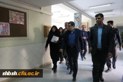 بازدید دکتر خنیفر، رئیس دانشگاه فرهنگیان از پردیس شهید باهنر فارس