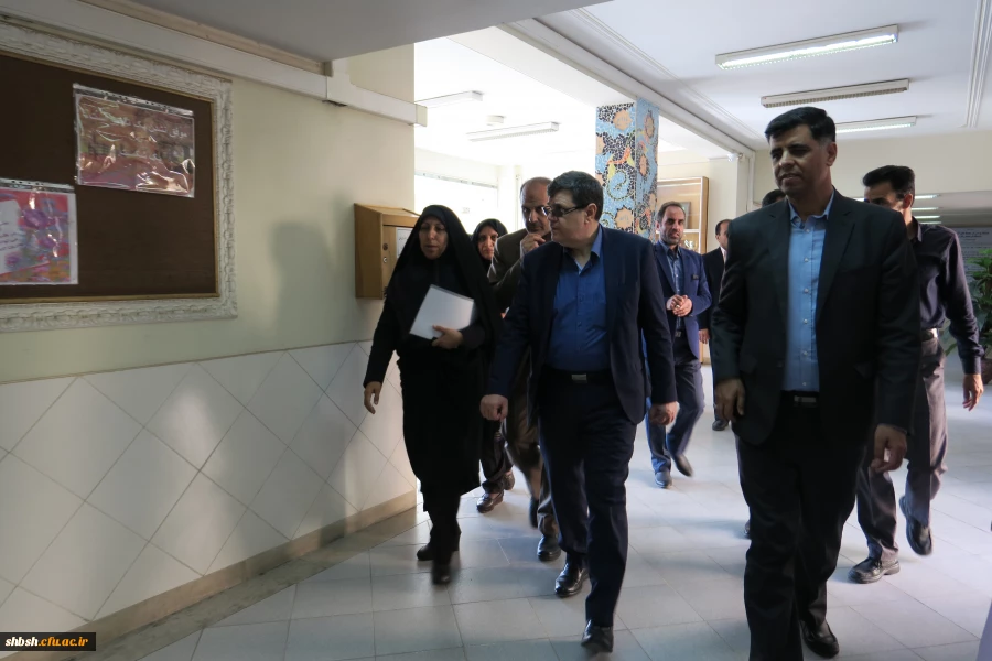 بازدید دکتر خنیفر، رئیس دانشگاه فرهنگیان از پردیس شهید باهنر فارس