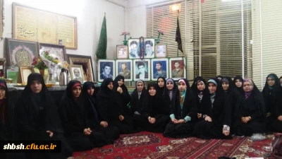 دیدار صمیمانه تعدادی از دانشجویان پردیس شهید باهنر با خانواده شهیدان روزی طلب به همراه دکتر داودی