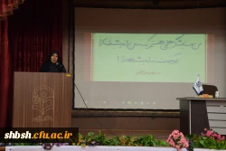 نشست دکتر کاوه مدیر کل امور اجتماعی دانشگاه فرهنگیان با دانشجویان پردیس شهید باهنر فارس