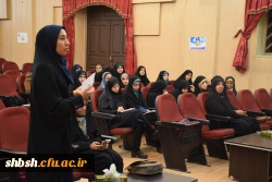 نشست دکتر کاوه مدیر کل امور اجتماعی دانشگاه فرهنگیان با دانشجویان پردیس شهید باهنر فارس