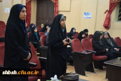 نشست دکتر کاوه مدیر کل امور اجتماعی دانشگاه فرهنگیان با دانشجویان پردیس شهید باهنر فارس