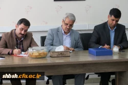 نشست دبیران واعضای شورای صنفی با معاون وومدیران امور دانشجویی سازمان مرکزی