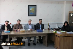 نشست دبیران واعضای شورای صنفی با معاون وومدیران امور دانشجویی سازمان مرکزی