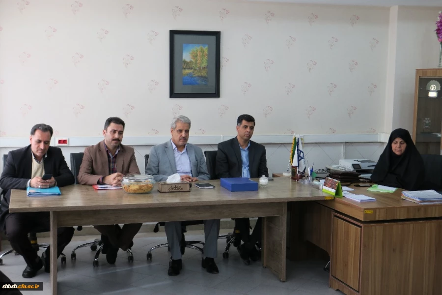 نشست دبیران واعضای شورای صنفی با معاون وومدیران امور دانشجویی سازمان مرکزی