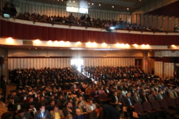 مراسم بزرگداشت روز دانشجو درسالن سعدی باشگاه فرهنگیان