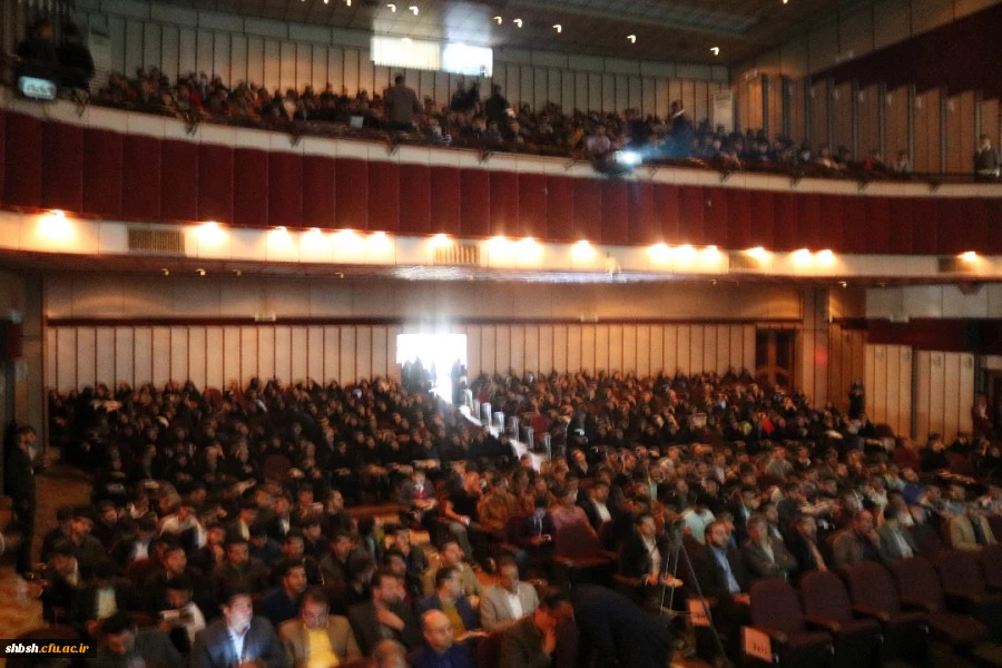 مراسم بزرگداشت روز دانشجو درسالن سعدی باشگاه فرهنگیان