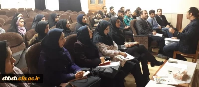 جلسه مشترک دانشجویان دانشگاه فرهنگیان فارس و مسئولین پژوهشکده معلم