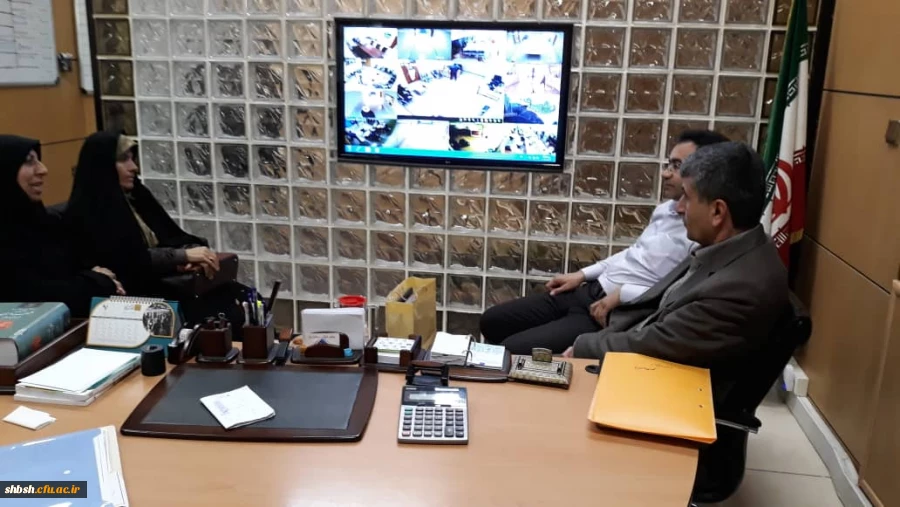 جلسه با شهردار منطقه 7 شیراز