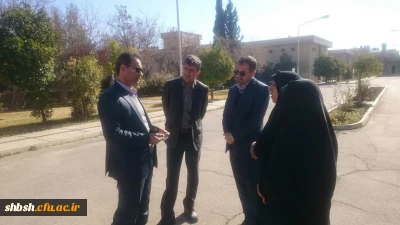 بازدید شهردار شیراز از امکانات رفاهی پردیس شهید باهنر به منظور تعامل و انجام همکاری های بیشتر