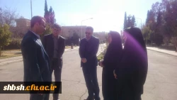 بازدید شهردار شیراز از اماکانات رفاهی پردیس شهید باهنر فارس