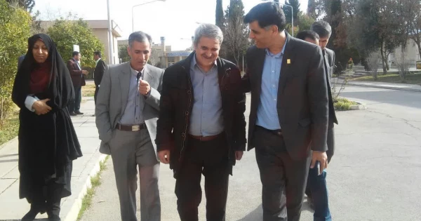بازدید دکتر رحیمی مدیر کل بهسازی و منابع انسانی معاونت آموزشی سازمان مرکزی از پردیس شهید باهنر فارس