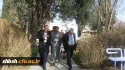 بازدید دکتر رحیمی مدیر کل بهسازی و منابع انسانی معاونت آموزشی سازمان مرکزی از پردیس شهید باهنر فارس