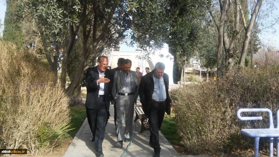 بازدید دکتر رحیمی مدیر کل بهسازی و منابع انسانی معاونت آموزشی سازمان مرکزی از پردیس شهید باهنر فارس