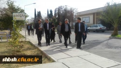 بازدید دکتر رحیمی مدیر کل بهسازی و منابع انسانی معاونت آموزشی سازمان مرکزی از پردیس شهید باهنر فارس