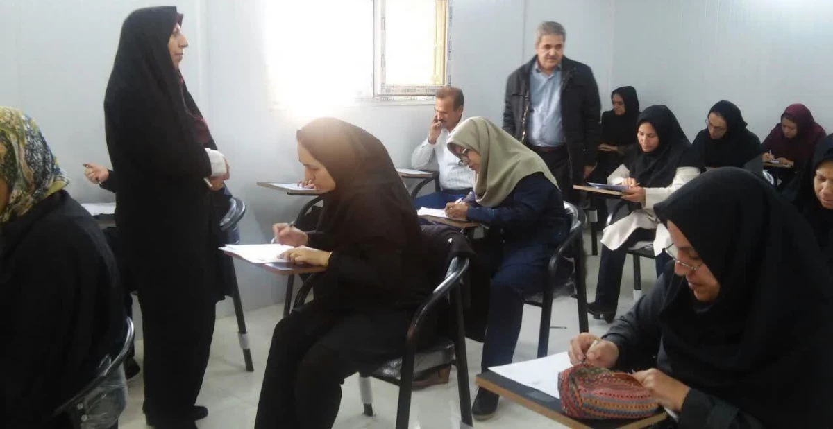 بازدید دکتر رحیمی مدیر کل بهسازی و منابع انسانی معاونت آموزشی سازمان مرکزی از پردیس شهید باهنر فارس