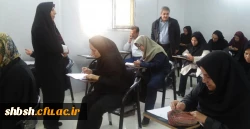 بازدید دکتر رحیمی مدیر کل بهسازی و منابع انسانی معاونت آموزشی سازمان مرکزی از پردیس شهید باهنر فارس