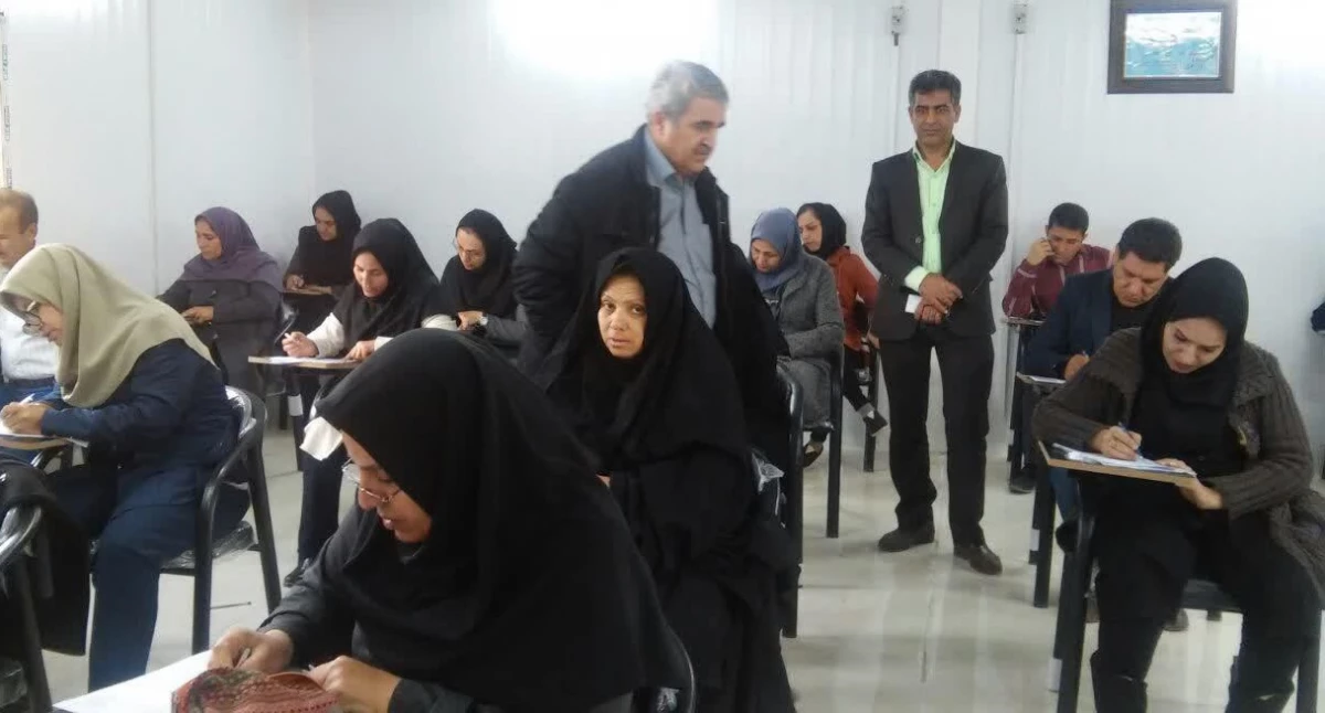 بازدید دکتر رحیمی مدیر کل بهسازی و منابع انسانی معاونت آموزشی سازمان مرکزی از پردیس شهید باهنر فارس