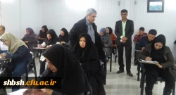 بازدید دکتر رحیمی مدیر کل بهسازی و منابع انسانی معاونت آموزشی سازمان مرکزی از پردیس شهید باهنر فارس