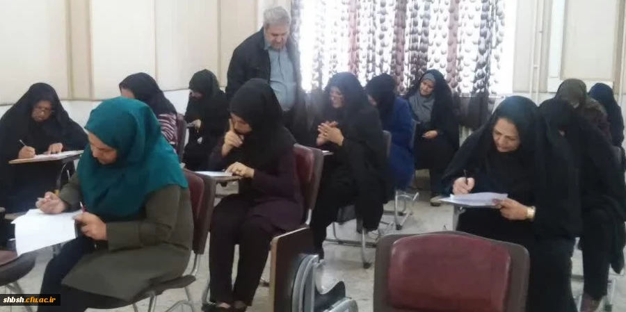 بازدید دکتر رحیمی مدیر کل بهسازی و منابع انسانی معاونت آموزشی سازمان مرکزی از پردیس شهید باهنر فارس