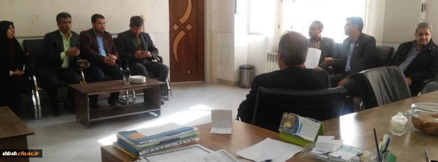 بازدید دکتر رحیمی مدیر کل بهسازی و منابع انسانی معاونت آموزشی سازمان مرکزی از پردیس شهید باهنر فارس