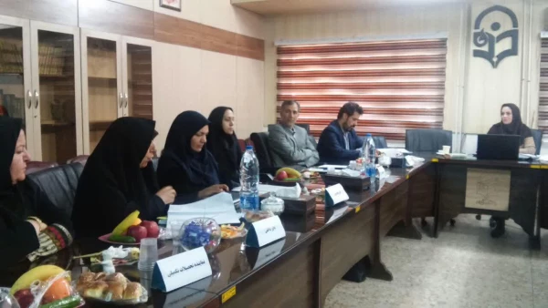 جلسه دفاع دانشجویان کارشناسی ارشد