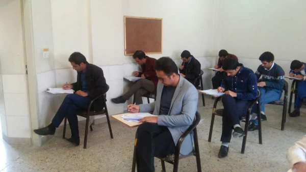 آزمون پایان ترم مهارت آموزان ماده 28 برگزار شد
