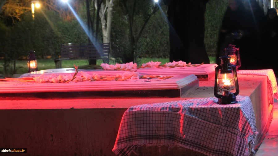 سومین سالگرد تدفین شهدای گمنام پردیس شهید باهنر فارس