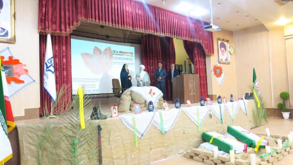 سومین سالگرد تدفین شهدای گمنام پردیس شهید باهنر فارس