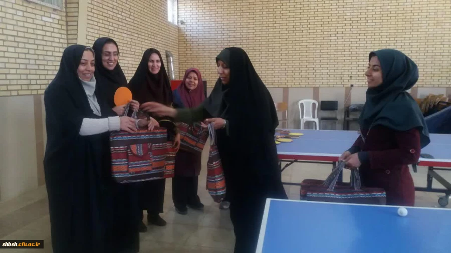 مسابقه ورزشی تنیس روی میز استانی